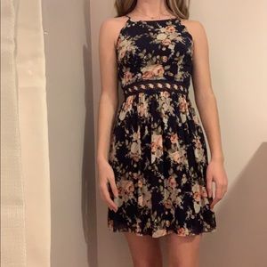Juniors floral dress